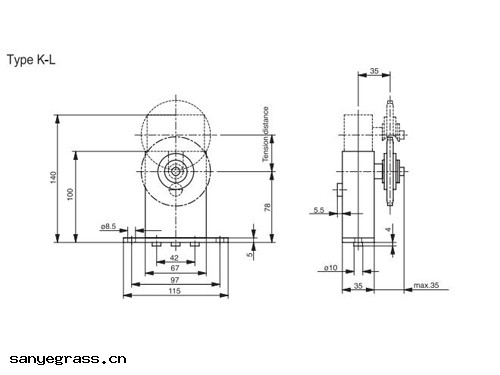 鏈(liàn)條張緊器 SPANN-BOX SIZE 1系列