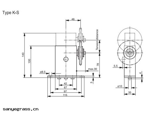 鏈(liàn)條張緊器 SPANN-BOX SIZE 1系列